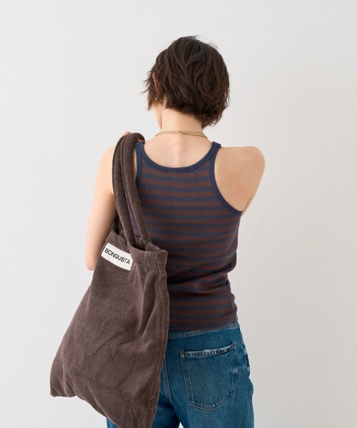 BONGUSTA(ボングスタ)の「【追加】【BONGUSTA/ボングスタ】NARAM TOTEBAG/無地/トートバッグ/A4収納可能(トートバッグ・レディース・ダークブラウン/ピンク/ライトブルー・フリー)」の8枚目の写真