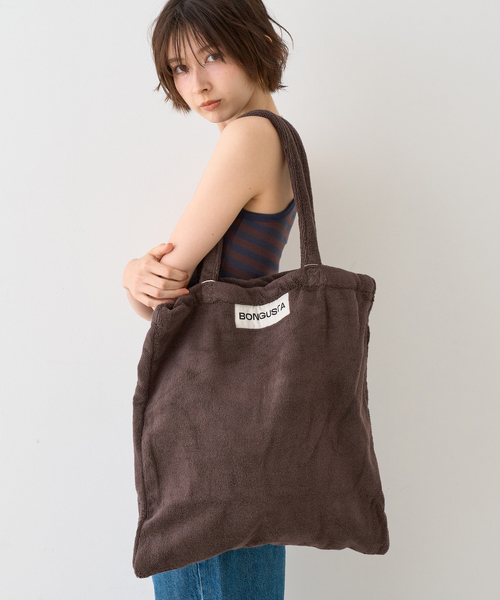 新品　BONGUSTA/ボングスタ　Naram totebag BONGUSTA ボングスタ トートバッグ NARAM TOTEBAG -ファッション