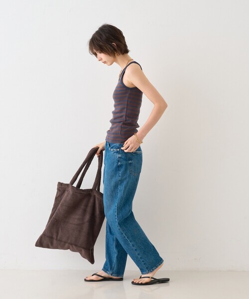 BONGUSTA(ボングスタ)の「【追加】【BONGUSTA/ボングスタ】NARAM TOTEBAG/無地/トートバッグ/A4収納可能(トートバッグ・レディース・ダークブラウン/ピンク/ライトブルー・フリー)」の13枚目の写真