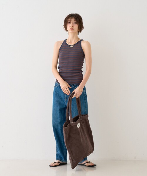 BONGUSTA(ボングスタ)の「【追加】【BONGUSTA/ボングスタ】NARAM TOTEBAG/無地/トートバッグ/A4収納可能(トートバッグ・レディース・ダークブラウン/ピンク/ライトブルー・フリー)」の14枚目の写真