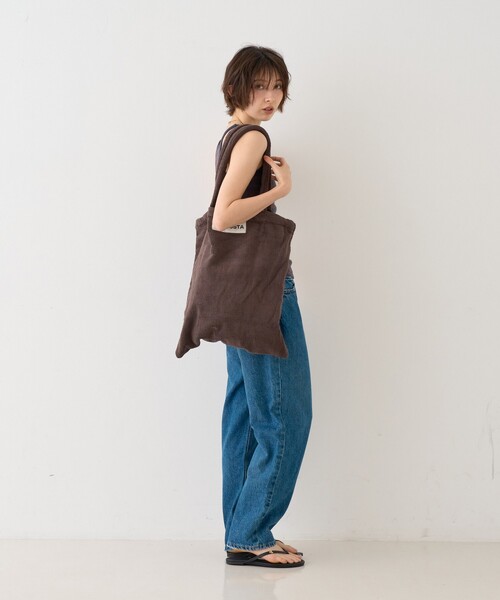 BONGUSTA(ボングスタ)の「【追加】【BONGUSTA/ボングスタ】NARAM TOTEBAG/無地/トートバッグ/A4収納可能(トートバッグ・レディース・ダークブラウン/ピンク/ライトブルー・フリー)」の17枚目の写真