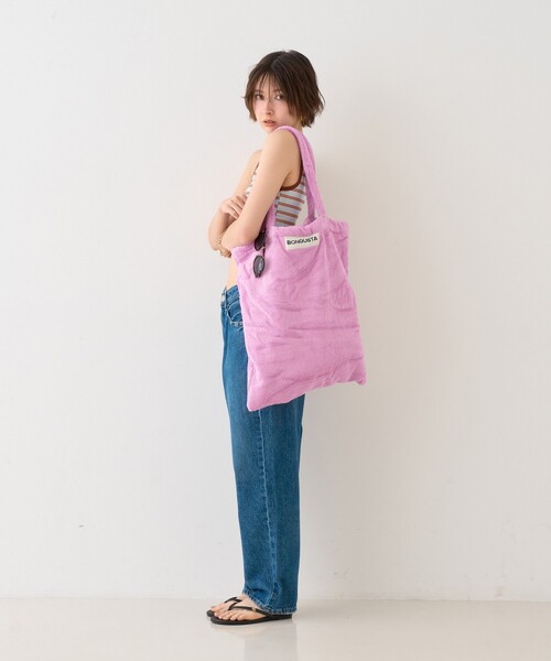 BONGUSTA(ボングスタ)の「【追加】【BONGUSTA/ボングスタ】NARAM TOTEBAG/無地/トートバッグ/A4収納可能(トートバッグ・レディース・ダークブラウン/ピンク/ライトブルー・フリー)」の18枚目の写真