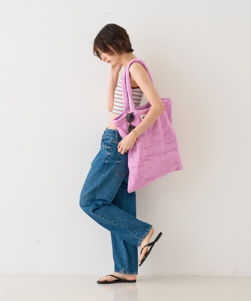 BONGUSTA(ボングスタ)の「【追加】【BONGUSTA/ボングスタ】NARAM TOTEBAG/無地/トートバッグ/A4収納可能(トートバッグ・レディース・ダークブラウン/ピンク/ライトブルー・フリー)」の19枚目の写真