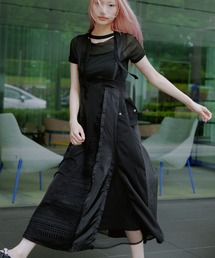 AULA AILA | AULA AILA（アウラ アイラ）別注2WAYLACE MIX JUMPER SKIRT(その他パンツ)