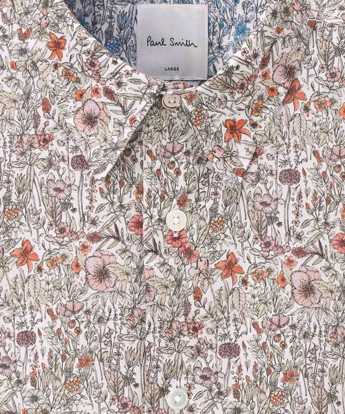 Paul Smith（ポールスミス）の「“Garden Floral” 半袖シャツ【253356 127Y】（シャツ/ブラウス・メンズ・レッド/ブルー・SMALL/MEDIUM/LARGE/X-LARGE）」の5枚目の写真