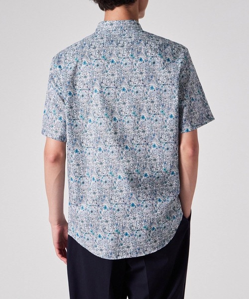 Paul Smith（ポールスミス）の「“Garden Floral” 半袖シャツ【253356 127Y】（シャツ/ブラウス・メンズ・レッド/ブルー・SMALL/MEDIUM/LARGE/X-LARGE）」の8枚目の写真