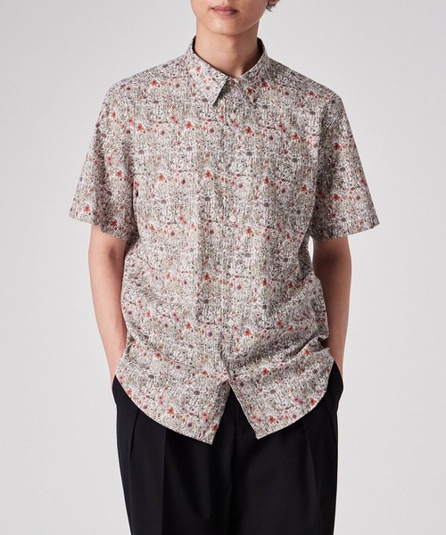 Muchy555様検討　ポールスミス　バラ　薔薇　半袖シャツ　メンズL Muchy555様検討 ポールスミス バラ 薔薇 半袖シャツ メンズL ポール