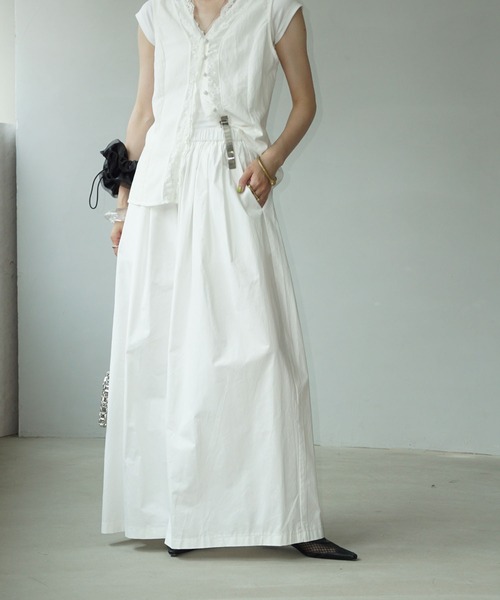 メッシュレースアップ ポインテッドミュール chs25s010-ファッション