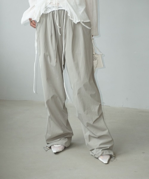 chuclla（チュクラ）の「メッシュレースアップ ポインテッドミュール chs25s010（その他シューズ・レディース・ホワイト/ブラック・39/38/37/36）」の15枚目の写真