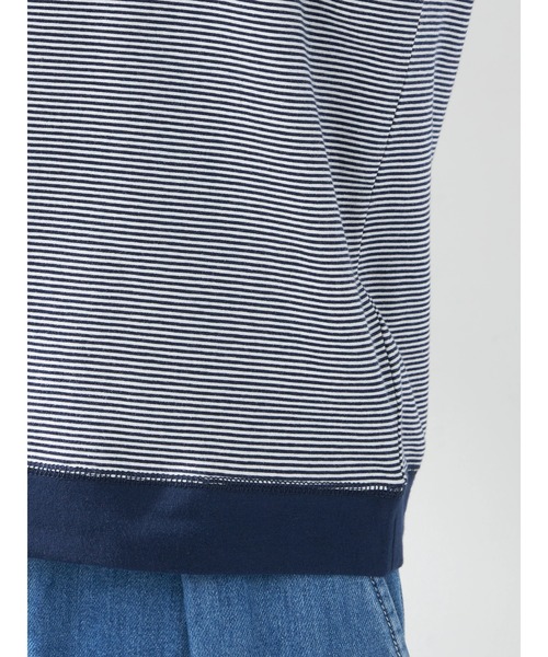McGREGOR(マックレガー)の「ボーダープルオーバー(Tシャツ/カットソー・レディース・ネイビー/オレンジ/グレー・M/L)」の9枚目の写真