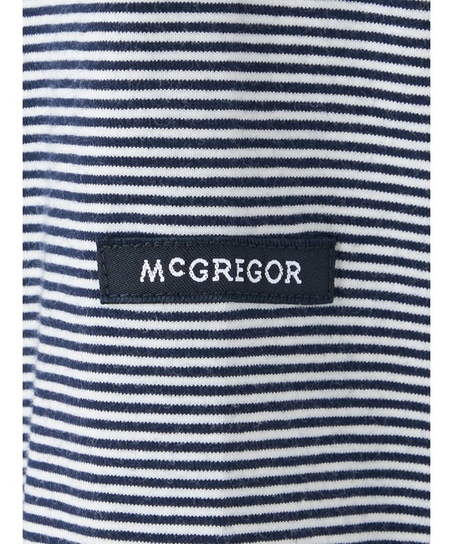 McGREGOR(マックレガー)の「ボーダープルオーバー(Tシャツ/カットソー・レディース・ネイビー/オレンジ/グレー・M/L)」の10枚目の写真