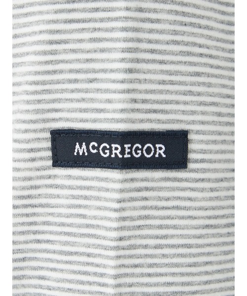 McGREGOR(マックレガー)の「ボーダープルオーバー(Tシャツ/カットソー・レディース・ネイビー/オレンジ/グレー・M/L)」の14枚目の写真
