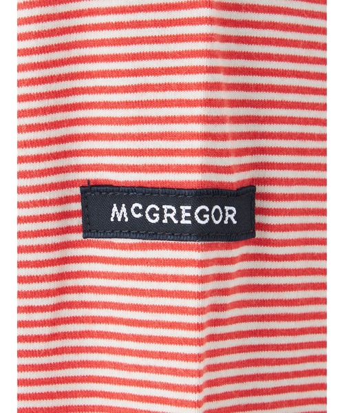 McGREGOR(マックレガー)の「ボーダープルオーバー(Tシャツ/カットソー・レディース・ネイビー/オレンジ/グレー・M/L)」の12枚目の写真