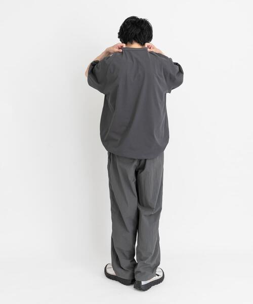 EKAL（エカル）の「『撥水/接触冷感/UR TECH』ナイロンタッサートラウザー（その他パンツ・メンズ・ネイビー/ブラウン/グレー・SMALL/MEDIUM/LARGE）」の7枚目の写真