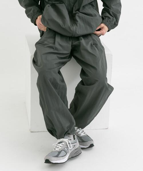 EKAL（エカル）の「『撥水/接触冷感/UR TECH』ナイロンタッサートラウザー（その他パンツ・メンズ・ネイビー/ブラウン/グレー・SMALL/MEDIUM/LARGE）」の10枚目の写真