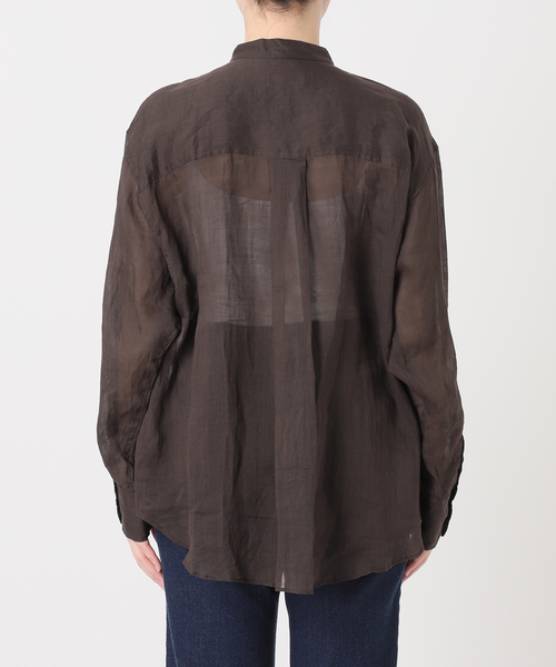 追加》ラミーバンドカラーシャツ（シャツ/ブラウス）｜IENA（イエナ