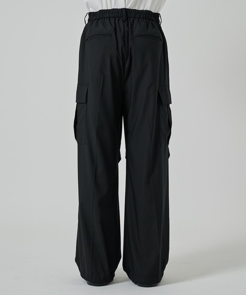 大人気即完売WOOL カーゴ パンツ 涼しいウール】COOL WOOL CARGO PANTS（カーゴパンツ