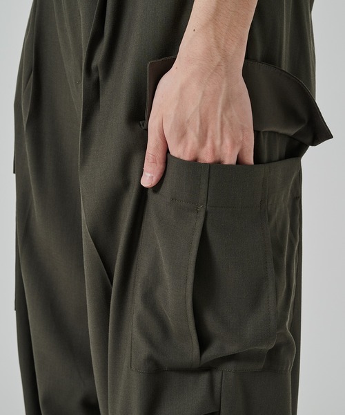 レオナール　ウール　カーゴ　パンツ RICK OWENS - 【25SS】マストドン カーゴ パンツ / MASTODON