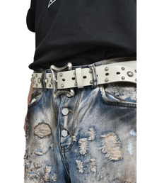 サグクラブ　ベルト　thug Club Thug Club (サグ クラブ) - DRAGON BELT BLACK/SILVER ベルト