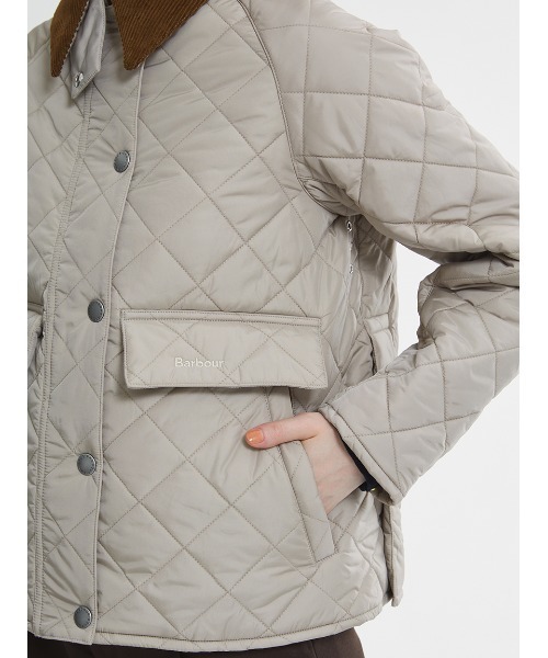 Barbour(バブアー)の「【COALVILLE / コールヴィル】キルティング ショート ジャケット"Japan Exclusive"(レディース)(その他アウター・レディース・ブラック/ベージュ・SMALL/MEDIUM)」の11枚目の写真