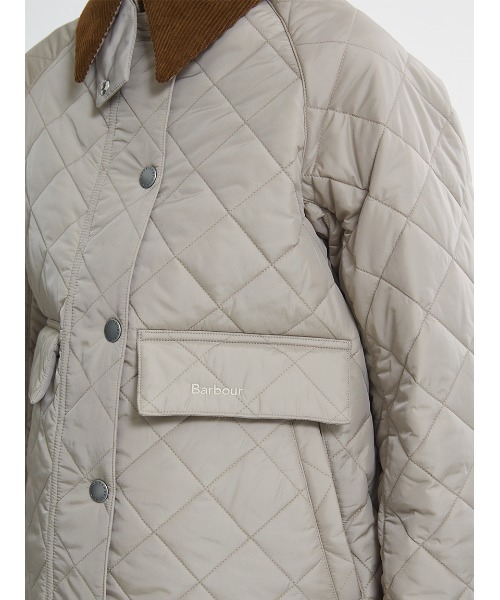 Barbour(バブアー)の「【COALVILLE / コールヴィル】キルティング ショート ジャケット"Japan Exclusive"(レディース)(その他アウター・レディース・ブラック/ベージュ・SMALL/MEDIUM)」の13枚目の写真