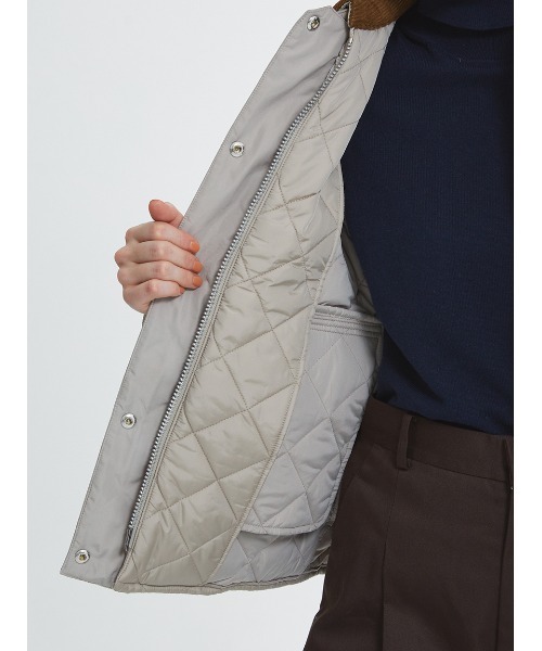 Barbour(バブアー)の「【COALVILLE / コールヴィル】キルティング ショート ジャケット"Japan Exclusive"(レディース)(その他アウター・レディース・ブラック/ベージュ・SMALL/MEDIUM)」の16枚目の写真