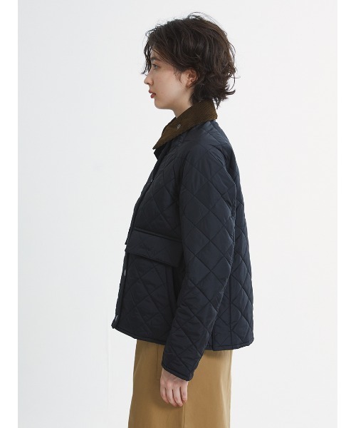 Barbour(バブアー)の「【COALVILLE / コールヴィル】キルティング ショート ジャケット"Japan Exclusive"(レディース)(その他アウター・レディース・ブラック/ベージュ・SMALL/MEDIUM)」の19枚目の写真