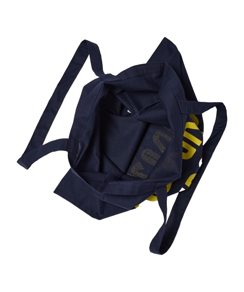 M TO R（ムウトアール）の「M TO R ORIGINAL LOGO CANVAS TOTE（トートバッグ・レディース・レッド/ネイビー/キナリ・FREE）」の7枚目の写真