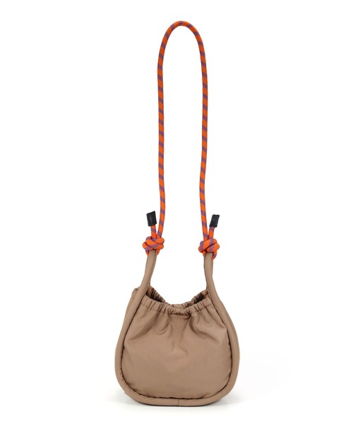 COLDE （コルデ）の「パラコードハンドルギャザーショルダーバッグ【詳細動画あり】（ショルダーバッグ・レディース・カーキ/ブラック/ベージュ・FREE）」の14枚目の写真