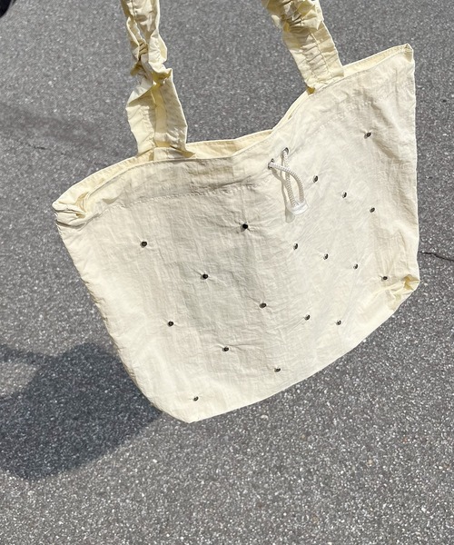 セール】くしゅくしゅ巾着トートバッグ（ショルダーバッグ）｜Nana