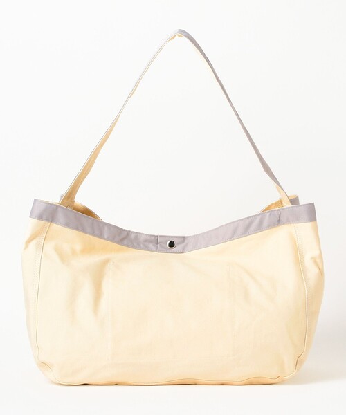 BEAMS BOY（ビームスボーイ）の「【1/15再値下げ】ニュースペーパーバッグ NEW（ショルダーバッグ・レディース・ネイビー/ホワイト系その他・ONE SIZE）」の6枚目の写真