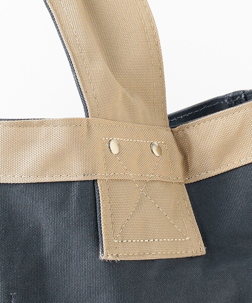 BEAMS BOY（ビームスボーイ）の「【1/15再値下げ】ニュースペーパーバッグ NEW（ショルダーバッグ・レディース・ネイビー/ホワイト系その他・ONE SIZE）」の12枚目の写真