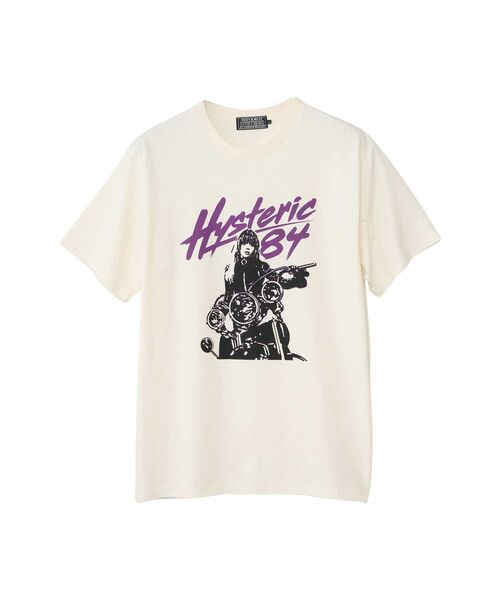 【HYSTERIC GLAMOUR】LET’S GO CRAZY Tシャツ Tシャツ HYSTERIC GLAMOUR - LET'S GO CRAZY Tシャツ / ブラック | Tempt