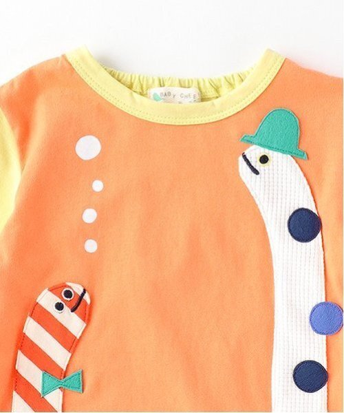 【専用】ベイビーチアー パーティTシャツ＆バナナセットアップ＆ビスケットトップス baby cheer（ベイビーチアー）の「おおきなバナナモチーフT