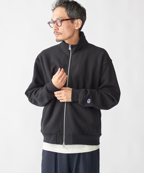 SHIPS別注】Champion: リバースウィーブ ドライバーズ ジップ