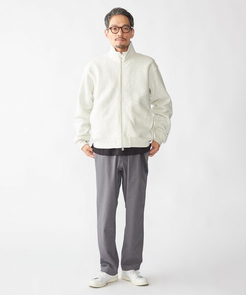 SHIPS(シップス)の「【SHIPS別注】Champion: リバースウィーブ ドライバーズ ジップ カーディガン(カーディガン/ボレロ・メンズ・ブラック/グレー/ナチュラル・SMALL/MEDIUM/LARGE/X-LARGE)」の21枚目の写真