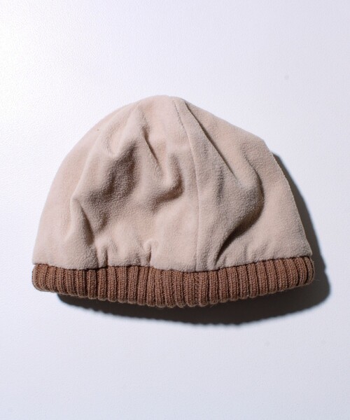 GLOSTER（グロスター）の「【GLOSTER/グロスター】コーデュロイ ロールワッチ ニット帽（ニットキャップ/ビーニー・メンズ・ブラック/グレー/ベージュ・FREE）」の6枚目の写真