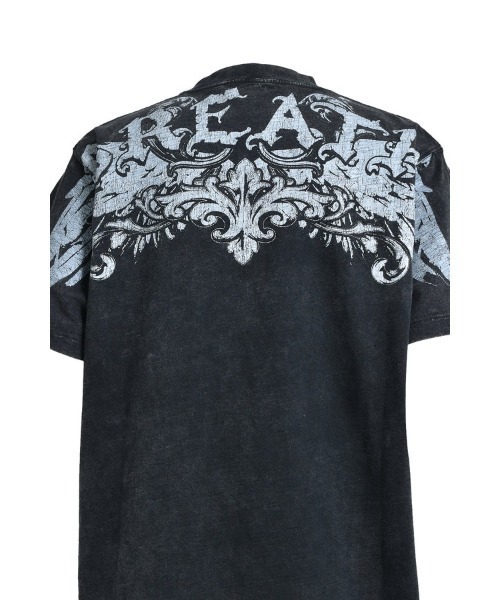 BREATH(ブレス)の「SKULL WING LOGO TEE(Tシャツ/カットソー・メンズ・ブラック・X-LARGE)」の2枚目の写真