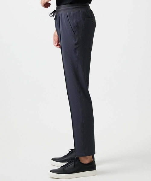 MICHEL KLEIN HOMME (ミッシェルクランオム)の「【セットアップ】SUPERGAコラボイージーパンツ(スラックス・メンズ・ブラック/ダークグレー・MEDIUM/LARGE/X-LARGE)」の12枚目の写真