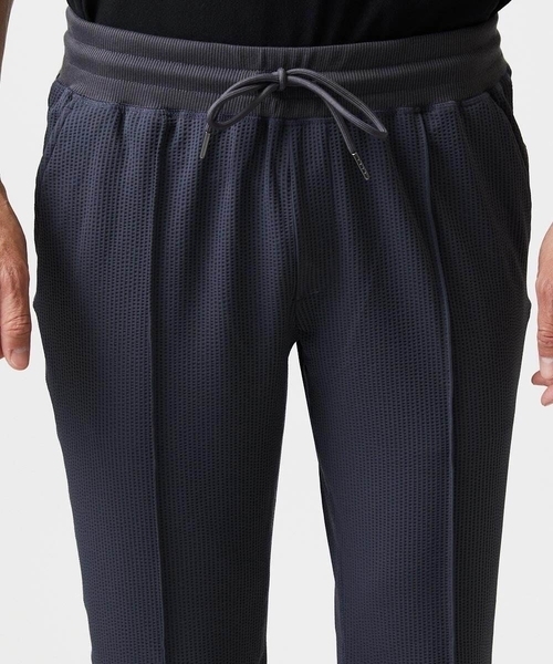 MICHEL KLEIN HOMME (ミッシェルクランオム)の「【セットアップ】SUPERGAコラボイージーパンツ(スラックス・メンズ・ブラック/ダークグレー・MEDIUM/LARGE/X-LARGE)」の7枚目の写真