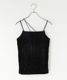 LOWRYS FARM | ベロアカップキャミ　579414(キャミソール)