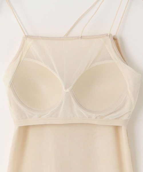 LOWRYS FARM(ローリーズファーム)の「ベロアカップキャミ 579414(キャミソール・レディース・ブラック/パープル/ブラウン/アイボリー・FREE)」の9枚目の写真