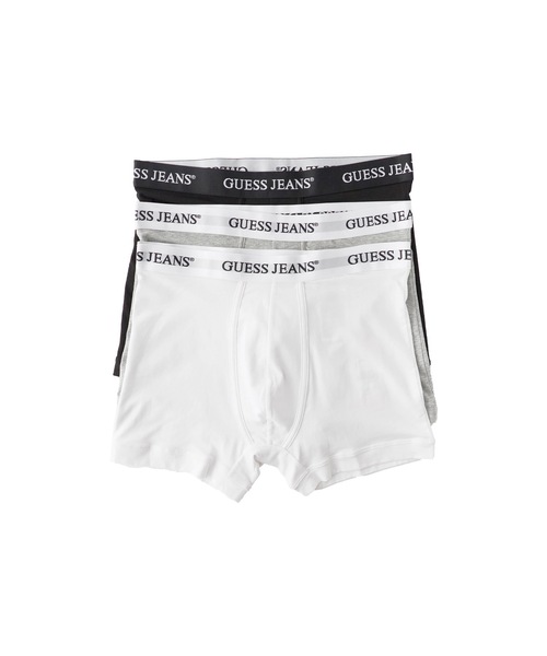 GUESS JEANS（ゲスジーンズ）の「GUESS JEANS/ゲスジーンズ GJ 3 PACK BOXER BRIEF ボクサーパンツ（ボクサーパンツ・メンズ・マルチ/ブラック・M/L/S）」の2枚目の写真