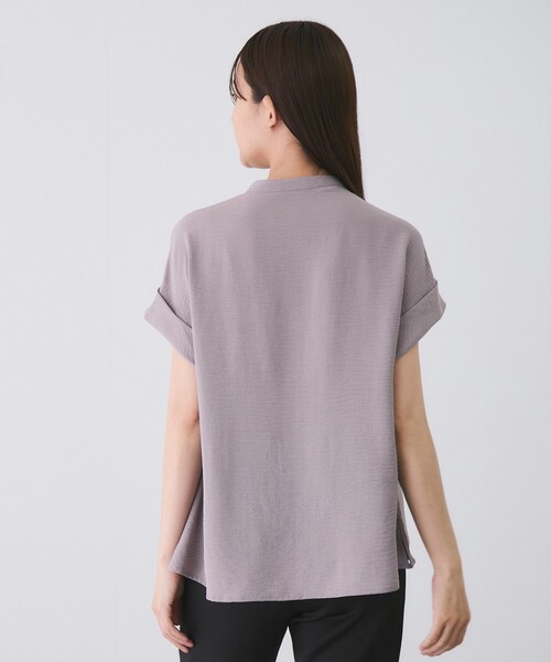 Jayro（ジャイロ）の「ピンタックブラウス（シャツ/ブラウス・レディース・ブラック/オフホワイト/グレー系その他・M）」の14枚目の写真