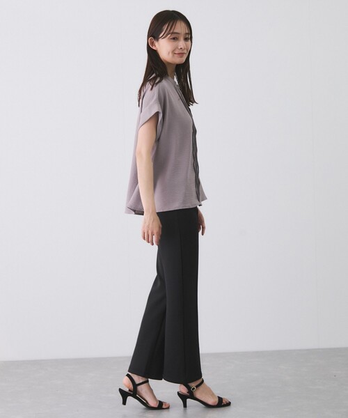 Jayro（ジャイロ）の「ピンタックブラウス（シャツ/ブラウス・レディース・ブラック/オフホワイト/グレー系その他・M）」の16枚目の写真