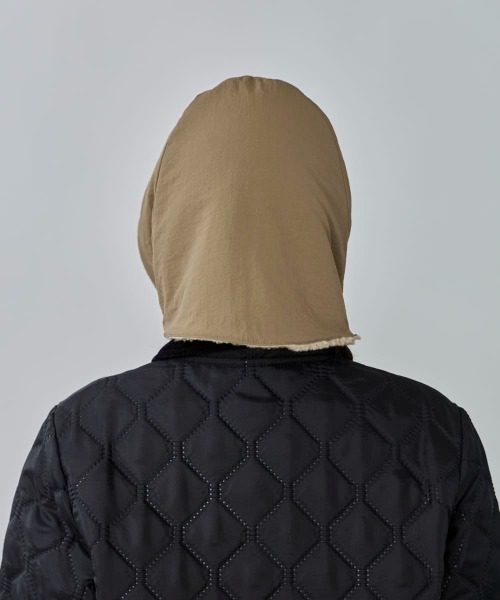 OVERRIDE(オーバーライド)の「OVERRIDE REP BOA HOOD REVERSIBLE / オーバーライド(ハット・メンズ・グレー/ネイビー/ベージュ・ONE SIZE)」の16枚目の写真
