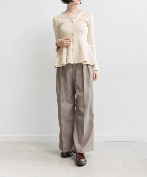 RANDA（ランダ）の「モノグラムレースアップローファー（ローファー・レディース・ブラック/ダークブラウン・S/M/L/LL）」の10枚目の写真