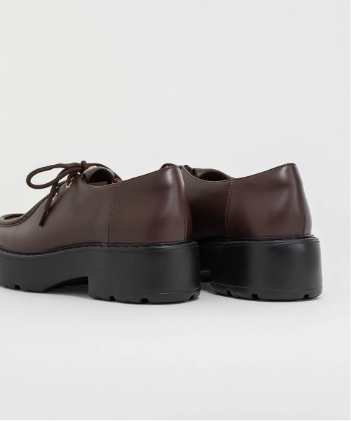 RANDA（ランダ）の「モノグラムレースアップローファー（ローファー・レディース・ブラック/ダークブラウン・S/M/L/LL）」の22枚目の写真