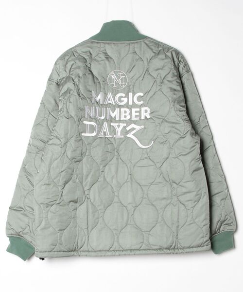 MAGIC NUMBER(マジック ナンバー)の「【MAGIC NUMBER】3M STOCKDAYZ QUILTING JK(その他アウター・メンズ・ブラック/セージグリーン・MEDIUM/LARGE)」の12枚目の写真