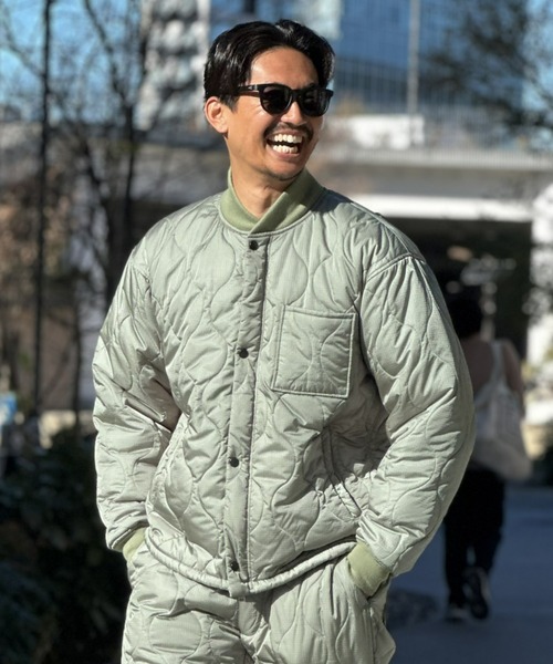 MAGIC NUMBER(マジック ナンバー)の「【MAGIC NUMBER】3M STOCKDAYZ QUILTING JK(その他アウター・メンズ・ブラック/セージグリーン・MEDIUM/LARGE)」の1枚目の写真